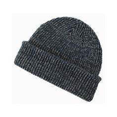 Big Accessories Ribbed Marled Beanie - BA524, Big Accessories, BA524, NAVY/ GRAY, OS, Headwear, Marled Beanie;10 Inch Length, 100% acrylic rib knit; double layer; 10" length Size: One Size.  Color: Blue.  Gender: male.  Age Group: adult. Big Accessories, Navy Gray, Blue Gender, Cloth Bags, 10 Inch, Double Layer, Rib Knit, Age Group, Bag Accessories