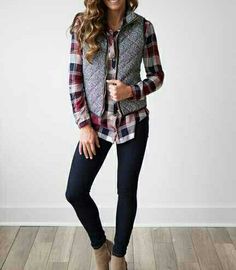 Flannel Work Outfit, Pink Plaid Shirt Outfit, Plaid Shirt Outfit Fall, Work Outfit Women, Outfits For Party, Plaid Shirt Outfit, Pink Plaid Shirt, Perfect Winter Outfit, Fall Flannel