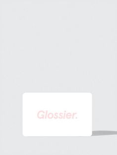 Glossier Gift Card, Skincare Glossier, Good Routines, Makeup Glossier, Glossier Cosmetics, Glossier Makeup, Aesthetic Era, Makeup And Skincare Products, Xmas Wishlist