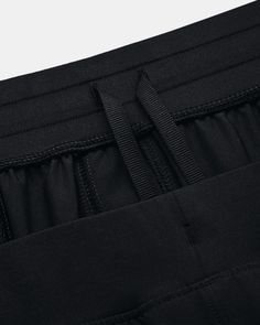 Stretch-woven fabric is lightweight, durable & moves with you​|Material wicks sweat & dries really fast|4-way stretch material moves better in every direction|Encased elastic waistband with internal drawcord adjust|Open hand pockets & secure, zip right-side UA Strength Pocket|Bungee adjust at bottom hem Black Breathable 4-way Stretch Pants, Recycled Polyester Training Bottoms With Elastic Waistband, Black Running Bottoms With 4-way Stretch, Black Athleisure Bottoms With 4-way Stretch, Stretch Bottoms With Comfort Waistband In Recycled Polyester, Black Nylon Activewear With Elastic Waistband, Sportswear Bottoms With Elastic Waistband In Recycled Polyester, Black Nylon Bottoms With Elastic Waistband, Functional Running Bottoms With Elastic Waistband