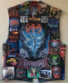 METAL SAVAGE's Obituary, Death Metal vest Battle Jacket | TShirtSlayer