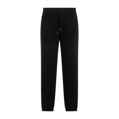 Black Sweatpants, Jogging Pants, Black Cotton, Jogging, Saint Laurent, Sweatpants