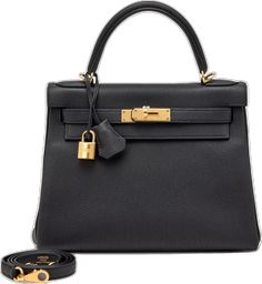 High-end Black Bags For Work, High-end Black Bags For Workwear, Black Travel Bag With Lock, Black Formal Bags With Lock, Black Formal Bag With Lock, Black Leather Bag With Lock, Gold Hardware, Brand New, Gold