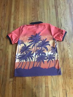 This shirt is absolutely amazing and is ready for a new home and life. If you want to look and feel your best, get this now. Take the paradise and vacation with you everywhere you go. It is in great condition and has no rips, holes, stains or smells. Measurements: Pit to pit: 22 inches Collar to bottom front: 25 1/2 inches Collar to bottom back: 28 1/4 inches Size on tag: XL Summer Red Camp Shirt For Vacation, Red Summer Camp Shirt For Vacation, Summer Vacation Red Camp Shirt, Red Camp Shirt For Beach Vacation, Red Camp Shirt For Vacation Beach Season, Retro Camp Collar Top For Vacation, Red Camp Collar Top With Tropical Print, Retro Vacation Top With Camp Collar, Red Tropical Camp Shirt For Vacation