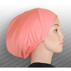 Cotton Snood Underscarf Hijab Cap #12 Coral Pink (0.603 KWD) ❤ liked on Polyvore featuring accessories Islamic Wear, Hijab Cap, Estilo Hijab, Hijab Caps, Hijab Style Tutorial, Muslim Fashion Hijab Outfits, Muslim Fashion Hijab, Turban Headwrap, Swim Caps