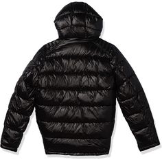 Wardrobe Versatility: Guess Coats Be Worn Over A Sweater, Mens T-Shirt, And Other Fall And Winter Clothes; They Also Look Great Over A Pair Of Jeans, Joggers For Men, Or Sweatpants Multifunctional Use: These Mid-Length Puffer Coats For Men Create Effortless Style And Function For Daily Protection From The Cold Durable Features: This Nylon Puffer Jacket Features Knit Detailing At The Collar, Cuffs, And Hem For Comfort; Lower Welt Zipper Pockets Add Function Puffer Coat With Fur, Custom Vans Shoes, Joggers For Men, Blue Puffer Jacket, Puffer Coats, Coats For Men, Fur Hood Coat, Black Puffer Jacket, Guess Men