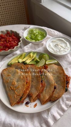 some food is sitting on a white plate and ready to be eaten by someone else