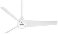 a white ceiling fan on a white background