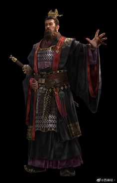 Warrior Outfit, Man Character, Ancient China