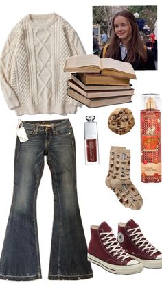 #aesthetic #outfits #fall  #gilmore #rory Cute Rory Gilmore, Rory Gilmore Outfits, Gilmore Outfits, Fall Aesthetic Outfit, Gilmore Girls Fashion, October Outfits