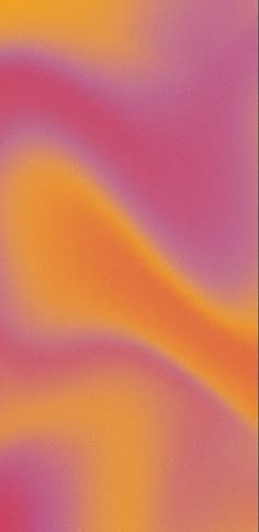 an orange and pink background with wavy lines