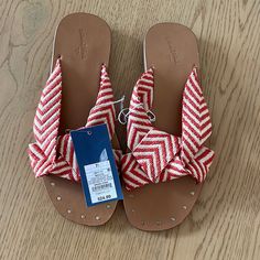 Universal Thread Red Louise Sandal Nwt 7.5 Red Cushioned Flip Flops For Vacation, Red Cushioned Flip Flops For The Beach, Red Cushioned Flip Flops For Beach, Red Round Toe Flip Flops For Beach Season, Red Closed Toe Sandals For Beach, Closed Toe Red Sandals For Beach, Red Slip-on Flip Flops For The Beach, Red Slip-on Sandals For Summer, Red Round Toe Flip Flops For Summer