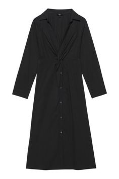 Chic black midi shirt dress from Rails Maxi Length Shirt Dress For Work, Black Midi Shirt Dress For Work, Black Maxi Length Shirt Dress, Black Maxi Shirt Dress, Chic Midi-length Shirt Dress For Work, Black Midi Shirt Dress For Dress Down, Chic Midi Shirt Dress For Work, Chic Black Button-up Midi Dress, Chic Black Midi Length Shirt Dress