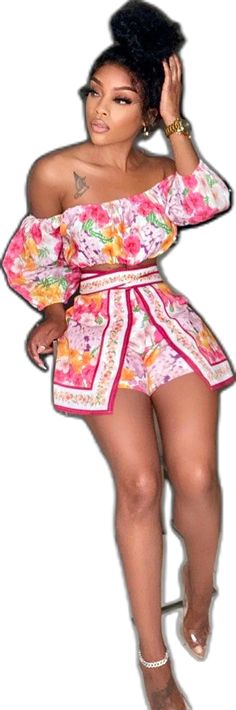 Pink Short Set For Spring, Spring Sets With Built-in Shorts, Pink Matching Short Set For Summer, Pink Matching Set Bottoms For Summer, Pink Short Set For Summer Vacation, Pink Beach Short Set, Pink Bottoms Matching Set For Summer, Spring Short Set, Spring Matching Short Set