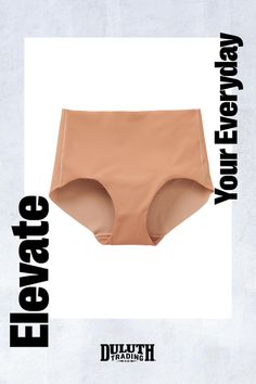 Invisible under clothing, Women's Line Tamer Sticky Cheeks Hipster underwear feels luxuriously smooth and stays in place all day. Under Clothing, Clothes