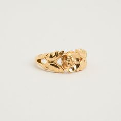 R I N G  ∙  * Details: Solid Gold ∙ 14K Gold ∙ Yellow Gold * Weight: 4.5 grams * Ring size: 6½ * Condition: All our pieces are vintage, antique or close to new. Each piece undergoes a rigorous quality control, including x-ray testing, ultrasonic cleaning, purity testing, diamond testing, and overall quality checks to ensure condition. Detailed condition descriptions are provided in each product listing. * All our pieces are expertly handpicked in Denmark. We put a lot of effort into finding the Vintage 14k Gold Rings With Intricate Design, Vintage 14k Gold Engraved Ring With Intricate Design, Victorian Filigree Ring In Yellow Gold For Anniversary, Vintage 14k Gold Jewelry With Intricate Design, Vintage Filigree Ring In Yellow Gold For Anniversary, Vintage Yellow Gold Diamond Cut Ring, Vintage Gold Filigree Ring With Intricate Design, Victorian Filigree Ring In Yellow Gold Stamped 14k, Gold Victorian Filigree Ring For Formal Occasions