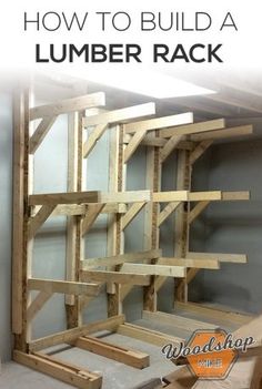 how to build a lumber rack