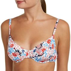 New With Tags Tommy Hilfiger Women's Libby Floral Underwire Bikini Top, Core Navy, S Slightly Frayed At Top Of Underwire - See Photo 80% Nylon, 20% Spandex Imported Hand Wash Floral Print Underwire Bikini Top Adjustable Shoulder Straps Small We Ship Every Day! Shop My Closet By Size For More Fantastic Deals Just For You. Bundle And Instantly Save On Two Or More Items. Swim Tops#4 El 2204- 120309 C Tommy Hilfiger Swimwear For Spring Beachwear, Tommy Hilfiger Beachwear For Spring, Tommy Hilfiger Spring Beachwear, Tommy Hilfiger Beachwear, White Padded Swimwear For Spring, Underwire Top, Tommy Hilfiger Women, Swim Top, Womens Swim