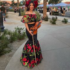 Taffeta Fabric Stretch Mexican Two Piece Dress, Mexican Dresses Traditional Embroidery, Mexican Inspired Outfit Women, Traditional Latina Clothing, Female Mariachi Outfit, Dia De Los Muertos Dresses For Women, Mariachi Outfit For Women, Mexican Outfits For Women Party, Mexican Attire Women