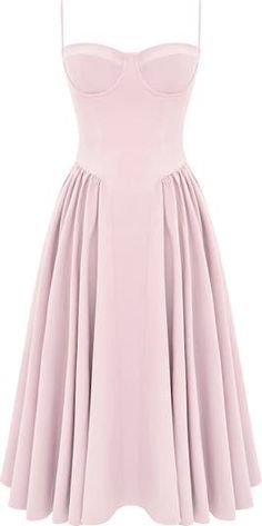 HOUSE OF CB Samaria Corset Fit & Flare Dress | Nordstrom Corset Midi Dress, Pink Corset, Bodice Top, Outfit Collage, Pretty Prom Dresses, Pink Salt, Dress Crafts, House Of Cb, Pink Midi Dress