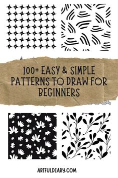 the top 10 easy and simple patterns to draw for beginners