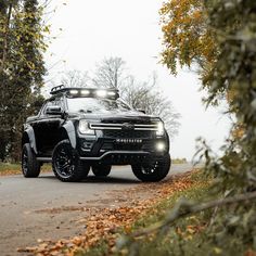 2025 Ford Ranger Predator X Body Kit in Agate Black