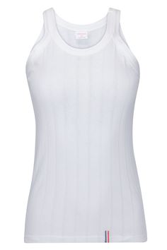 CANVAN & Co x C&C Tank Top - Front Vintage Tennis, Tennis Fashion, Ribbed Tank Top, Ribbed Tank, Modern Fabric, Bold Prints, Active Lifestyle, Exclusive Designs, Basic Tank Top