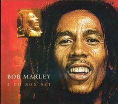 bob marley's cd box set is shown with the cover art for his album