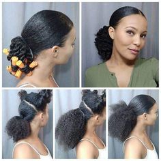 Hair Lookbook, Slick Ponytail, Twisted Hair, Pinterest Hair, Flat Twist, 4c Hair