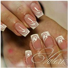 Elegant Nails Classy French Tips, French Acrylic Nail Designs, Elegant Nails Classy, Solar Nail Designs, Nails Classy, Long Acrylic Nail Designs, Ombre Acrylic Nails