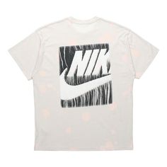 Men's Nike Sportswear Printing T-Shirt CW0381-072 Sportswear Crew Neck T-shirt With Graphic Print, Sporty Graphic T-shirt For Sports, Relaxed Fit Short Sleeve T-shirt For Light Sports, Sportswear T-shirt With Graphic Print For Light Sports, White Graphic Print T-shirt For Light Sports, Sports T-shirt With Graphic Design And Relaxed Fit, Sports Graphic T-shirt With Relaxed Fit, Relaxed Fit Graphic Design Sports T-shirt, Relaxed Fit Sports T-shirt With Graphic Design