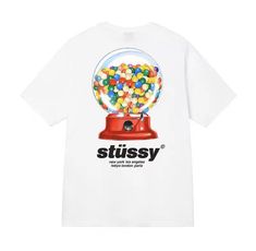 Stussy t shirt Stussy T Shirt, Cleaning Kit, Cool Tees, Printed Materials, Shirt Outfit, Letter Prints, Men Short Sleeve, Luxury Design, Fashion Branding