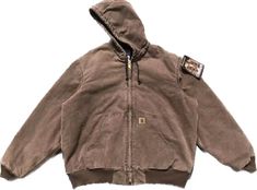 men fall outfits Jacket Cotton-Padded Clothes Cleanfit Workwear Jacket Hooded Canvas Cotton Long Sleeve Brown Hooded Jacket For Fall Streetwear, Brown Hooded Jacket For Fall Outdoor Activities, Brown Hooded Jacket For Outdoor Fall Activities, Brown Hooded Jacket For Fall Outdoor, Brown Fall Hooded Jacket For Outdoor, Winter Brown Streetwear Outerwear, Urban Style Brown Winter Hooded Jacket, Brown Hooded Jacket For Winter Outdoor, Brown Cotton Winter Outerwear