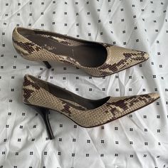 Brand New Leather Snake Print Pumps Made In Italy Snake Print, Amalfi, Snake Skin, Shoes Women Heels, Shoes Heels, Black And Grey, Pumps, Brand New, Women Shoes