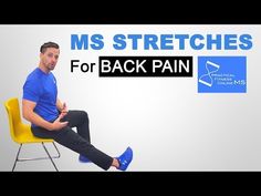 Ms Workouts, Multiple Sclerosis Exercise, Ms Exercises, Workouts Strength, Lisa Davis, Seated Exercises, Back Stretches For Pain, Ms Awareness, Multiple Sclerosis Awareness