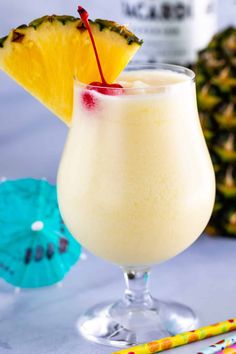 My Pina Colada Recipe is such an easy cocktail! This drink is like a tropical smoothie and can be made virgin. There are just 3 ingredients in a homemade pina colada, 2 ingredients in the non alcoholic recipe!