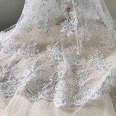 Corded Lace Fabric, Bridal Lace Fabric, Bridal Dresses Lace, Embroidered Lace Fabric, Alencon Lace, Wedding Dress Fabrics, Corded Lace, Lace Material, Wedding Fabric