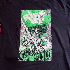 Cypress Hill Rise Up World Tour Concert T-Shirt. Size L. Soft, Crisp And Clean. Super Imagery. Ships Asap. Make An Offer. Measures Pit Pit 20 Shoulder Hem 29 #Blacksunday #Southcentral #La #Oakland #Cali #90s #Handonthepump #Drgreenthumb #420 Streetwear Tops With Front Print For Music Festivals, Green Crew Neck Top For Concert, Front Print Tops For Music Festivals Streetwear, Front Print Tops For Streetwear At Music Festivals, Band Merch Tops With Screen Print For Fans, Green Band Merch T-shirt, Alternative Style Graphic Print Tops For Fans, Green Graphic Band Merch Tops, Green Band Merch Tops For Concert