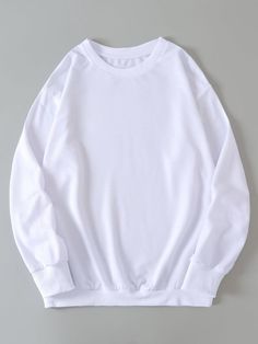 Tshirt Design Inspiration, Basic Sweaters, Anime Design, White Crewneck, Cool Outfits For Men