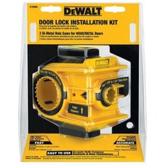 the dewt door lock installation kit is on sale