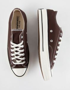 CONVERSE Chuck 70 Low Top Shoes - DARK BROWN | Tillys Converse Chuck 70 Low, Converse 70, Brown Converse, Chuck 70 Low, Shoe Crafts, Low Top Shoes, Converse Chuck 70, Chuck 70, Basketball Sneakers