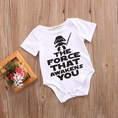 Boys Summer Fashion, Funny Onesies, Star Wars Tattoo, Boy Onesie, Baby Boy Onesies, Baby Boy Romper, Star Wars Baby