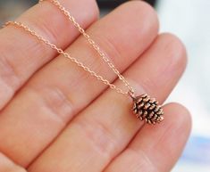 Best friend necklace, Christmas Gift for friend, Personalized necklace for friend, gift for her, Best friends birthday gift, bff necklace Rose Gold Pine Cone Necklace / Pink Gold Necklace / Pink Pine Cone Necklace / Forest necklace / Woodland Necklace/ Long Layered Necklace LENGTH: 16" + 2" (extender chain) PENDANT SIZE: 8*10mm Gold/  Rose / Silver Plating over Brass finding and chain. * jewelry shipped with a gift box* Thank you for visiting! All orders are shipped with a TRACKING NUMBER! ★ ★ ★ Necklace Sister, Pink Gold Necklace, Pinecone Necklace, Forest Necklace, Mother Necklace Personalized, Tiny Necklace, Mother Necklace, Dainty Diamond Necklace, Sister Necklace