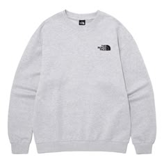 THE NORTH FACE Cotton Essential Sweater 'Grey' NM5MP40B The North Face Sweatshirt, North Face Clothes, North Face Clothing, Essentials Sweater, The North Face Sweater, Christmas Essentials, Essential Sweater, North Face Outfits, Yoga Pants Pattern