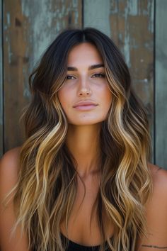 53+ California Brunette Hair Ideas Rambut Brunette, Brunette Hair With Highlights, Brown Hair Balayage, Spring Hairstyles, Hair Color Trends, Brunette Hair