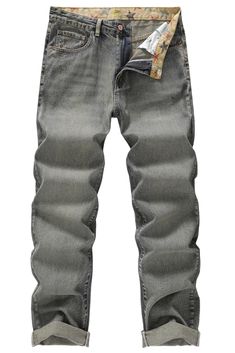 PRICES MAY VARY. 【Premium Quality Construction】: Our men's non-stretch straight jeans are expertly crafted from a superior blend of 97% cotton and 3% other fibres. This unique combination ensures optimal comfort, durability, and a timeless, stylish appearance that stands the test of time. ��【Versatile and Stylish】: Featuring a trendy waist inner design, our straight jeans for men are available in various fabric wash options. Whether aiming for a casual or business look, these jeans are perfect for Stylish Jeans For Men, Normal Jeans, Blue Jeans Mens, Stretch Denim Fabric, Stylish Jeans, American Denim, Jeans For Men, Tailored Design, Straight Leg Denim