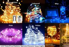 Christmas Fairy Lights 5M 50LED & 10M 100LEDs Battery Operated Copper String Lights with Remote, Waterproof Party Lights for Jars/Bottles   Description:   50 LED and 100 LEDs Party theme LED fairy string lights create lovely atmosphere with a white / warm white / Multi-colour/ Blue glow. Perfect indoor and outdoor decor night lights, add light and enjoyment to either your vanity mirror, children's bedroom, a glass vase, cupboard, garden or to any window display. Golden Coloured Copper wire/cable Copper Wire Fairy Lights, Fairy Lights Wedding, Lights Party, Holiday String Lights, Copper Wire Lights, Christmas Fairy Lights, String Lights Wedding, Mood Lights, Fairy Decor