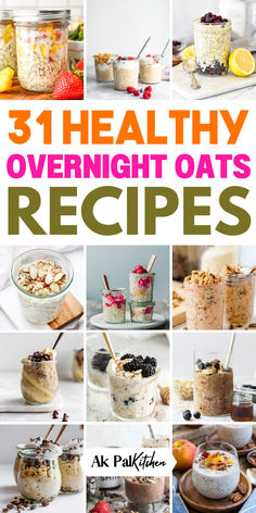 Simplify your mornings with healthy overnight oats, a quick and nutritious choice. Enjoy the ease of easy overnight oats for busy days and discover a range of healthy breakfast ideas including high-protein breakfast and low-calorie breakfast options. These no-cook oatmeals are hassle-free and can be customized with chia seed overnight oats, chocolate-flavored overnight oats, and peanut butter overnight oats while adding creaminess and protein with Greek yogurt overnight oats. Overnight Oats With Plain Greek Yogurt, Vegan Overnight Oats No Chia Seeds, Overnight Oats For Lunch, Superfood Overnight Oats, Overnight Oats With Fruit And Yogurt, Overnight Oats 300 Calories, Overnight Oats Healthy Without Chia Seeds, Overnight Oats Without Yogurt Recipe, Creative Overnight Oats