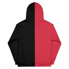 This comfy unisex hoodie has a soft outside with a red and black block print, and an even softer brushed fleece inside. The hoodie has a relaxed fit and is perfect for staying warm on a chilly evening. * 70% polyester, 27% cotton, 3% elastane * Fabric weight: 8.85 oz/yd² (300 g/m²) * Soft cotton-feel fabric face * Brushed fleece fabric inside * Double-lined hood with design on both sides * Unisex style * Overlock seams * Comes with drawstrings Claim your 10% Discount here: https://landing.mailer Black Fleece-lined Sweatshirt For Streetwear, Black Urban Hoodie With Fleece Lining, Urban Black Hoodie With Fleece Lining, Red Cotton Hoodie, Red Hoodie With Adjustable Hood, Red Cotton Hoodie With Adjustable Hood, Winter Hoodie With Contrast Color, Winter Contrast Color Hooded Hoodie, Red Fleece Hoodie With Double-lined Hood