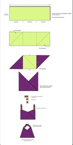 the instructions for how to make an origami airplane